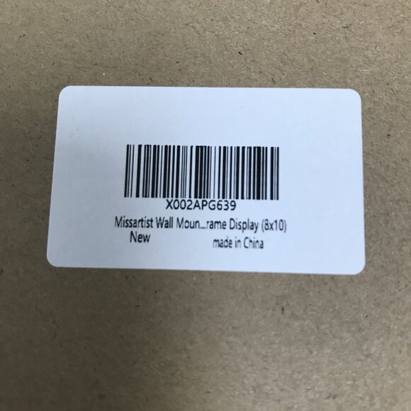 8x10 Wall Mount Acrylic Picture Frame Double Panel Floating Frameless NEW B - Picture 6 of 9